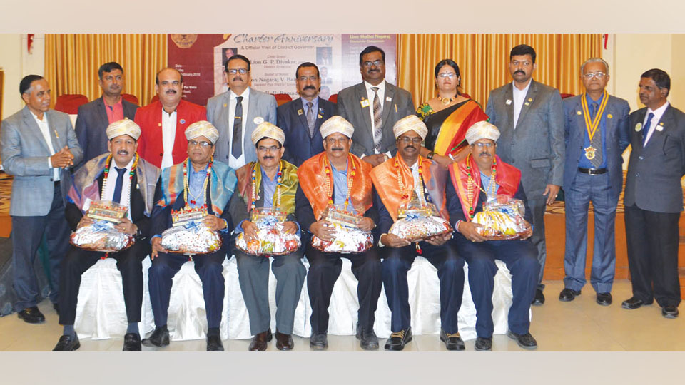 Lions Mysore Garden City Celebrates Foundation Day
