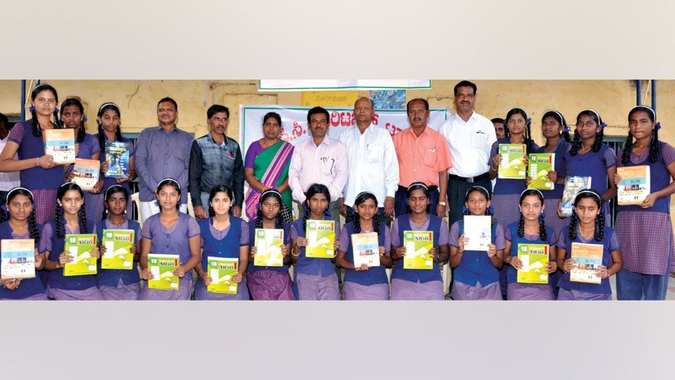 Guides distributed to students