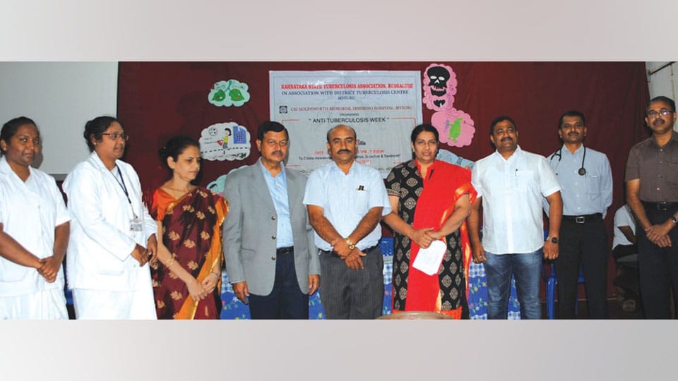 Awareness on ‘TB Prevention, detection and treatment’ at Mission Hospital