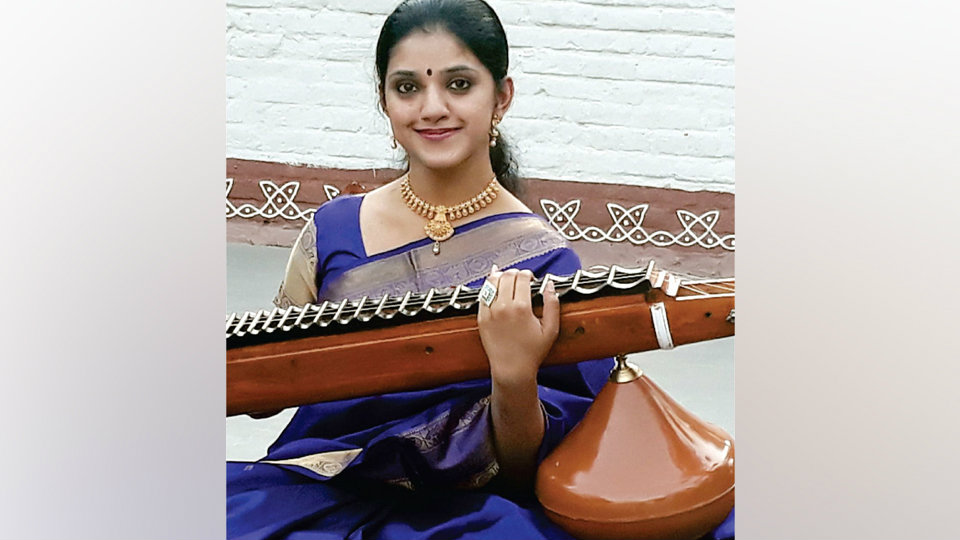 Srilatha’s Veena concert tomorrow at RAAGA