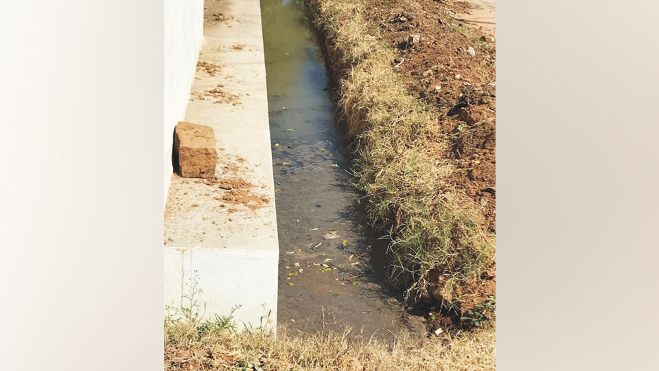 Blocked drainage causing problems in Vijayanagar