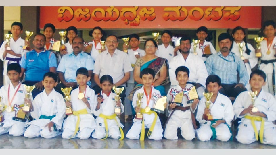 Winners in State-level Karate