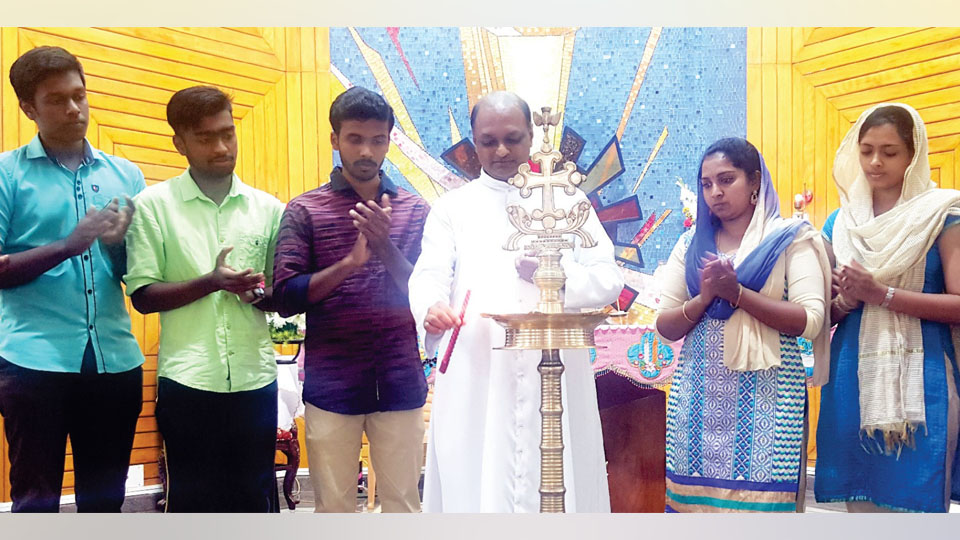 Youth Year celebrations at Infant Jesus Cathedral