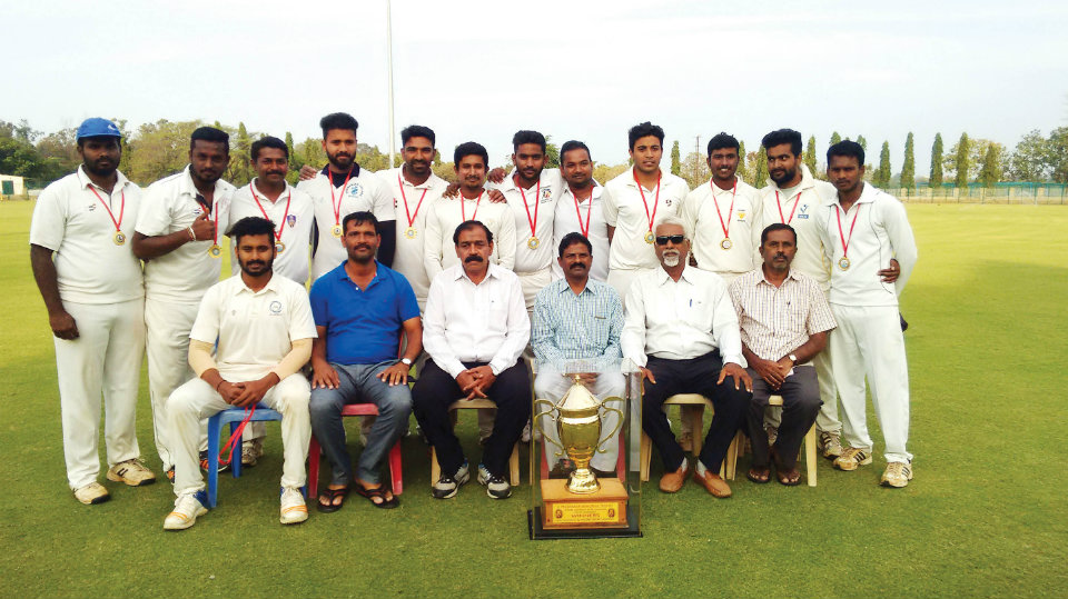 Mysuru City Inter-Collegiate Cricket Tourney: Varun shines in PG Sports Council’s title triumph