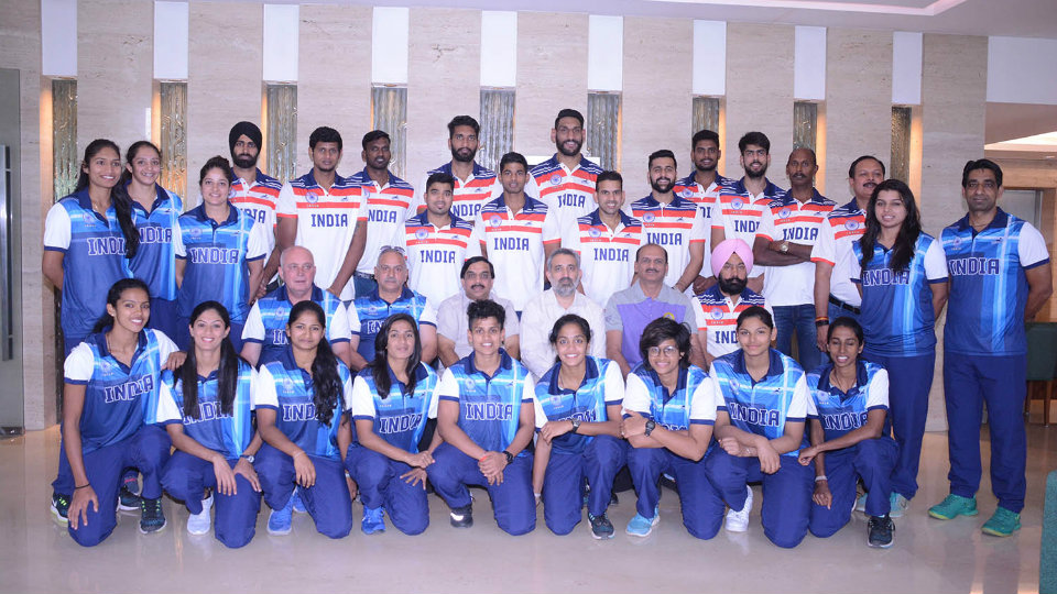 Indian basketball teams depart for Commonwealth Games