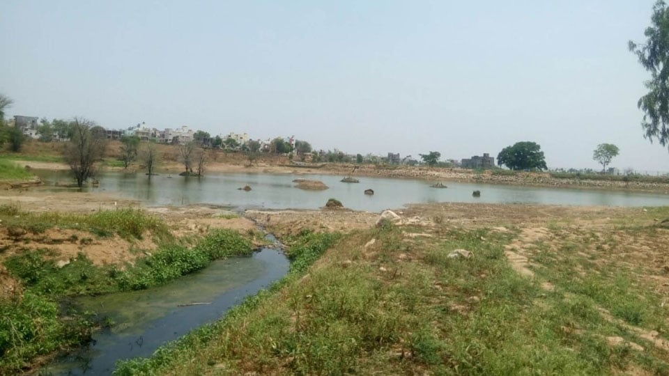 Residents protest against sewage flow into rejuvenated Thippayyanakere