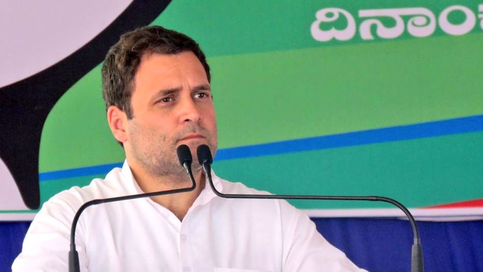 Rahul Gandhi to address rally in Mysuru on Mar.25