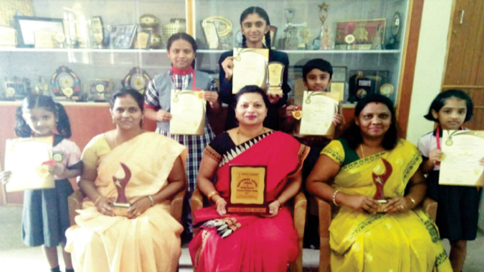 Best School Award for Rotary Brindavan School