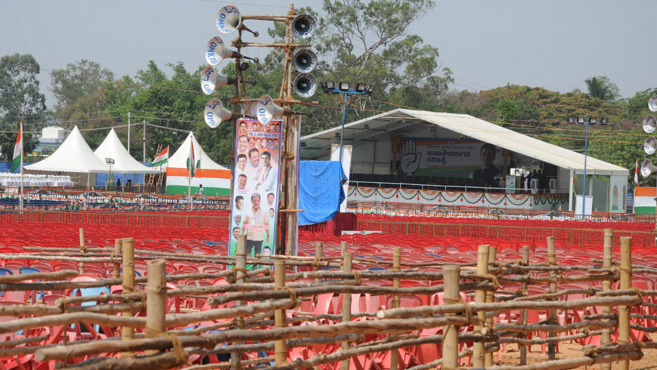 City set for Rahul’s road show, public rally
