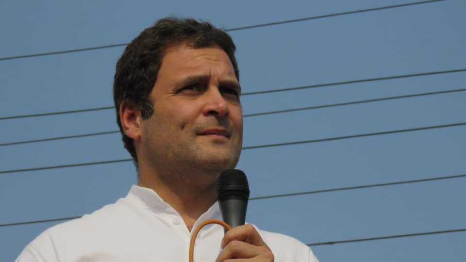 JD(S) functioning like second wing of RSS: Rahul Gandhi