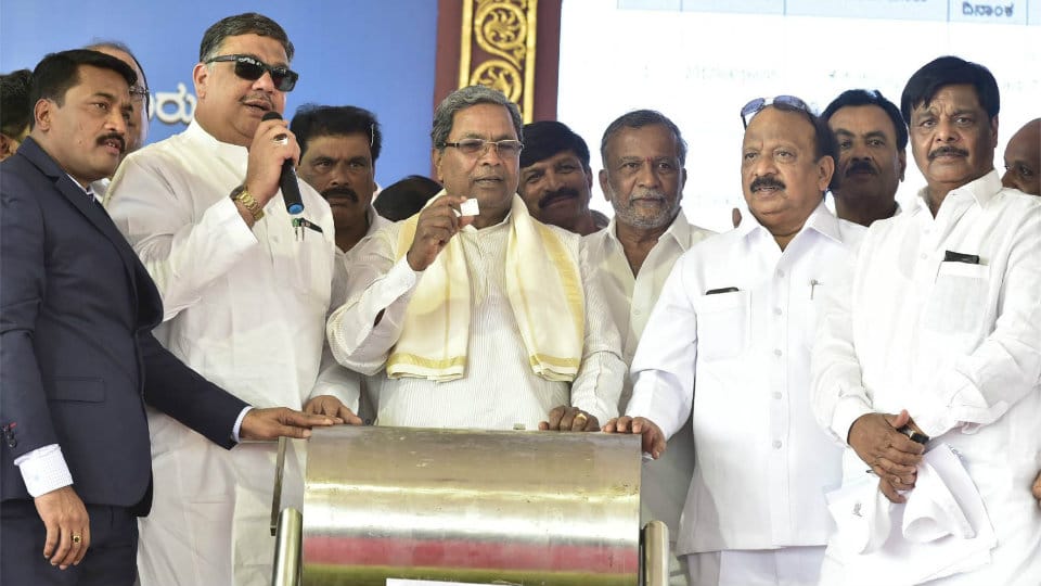 Inauguration Spree for CM in city - Star of Mysore