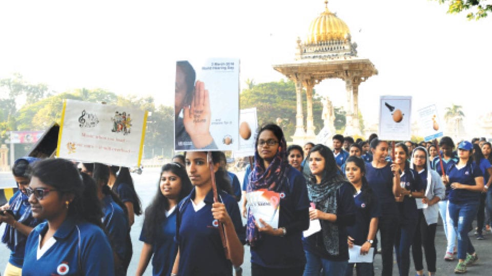 Awareness rallies on ‘Hearing Impairment’ in city