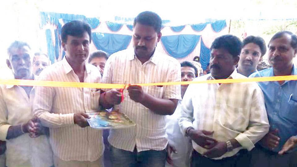 Drinking water unit opened at Bylakuppe