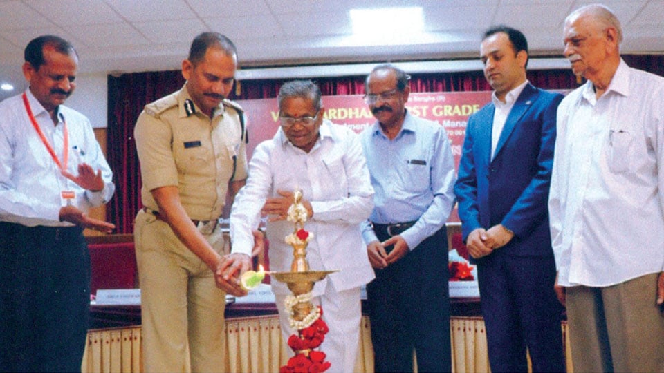 IGP Vipul Kumar inaugurates Vidwath-2K18 State-level Fest