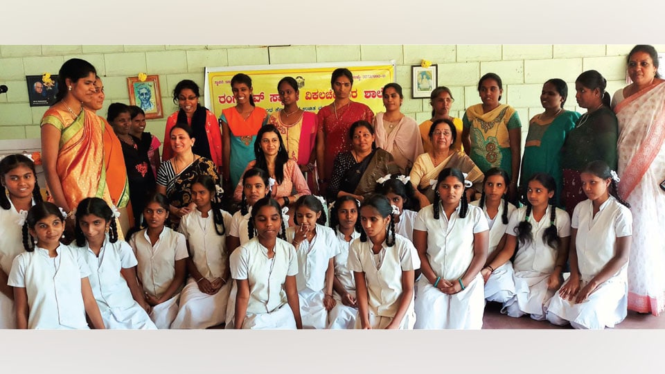 Women’s Day celebration at Ranga Rao Memorial School for Differently Abled