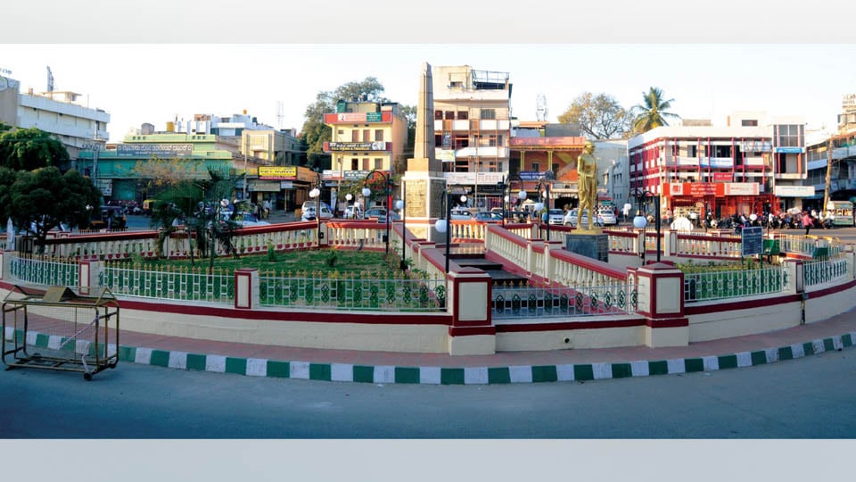 Renovated Gandhi Square to be inaugurated tomorrow