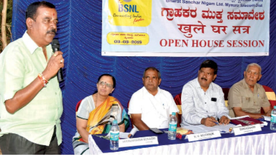 BSNL to add 40 more towers in city: Open House Session with customers