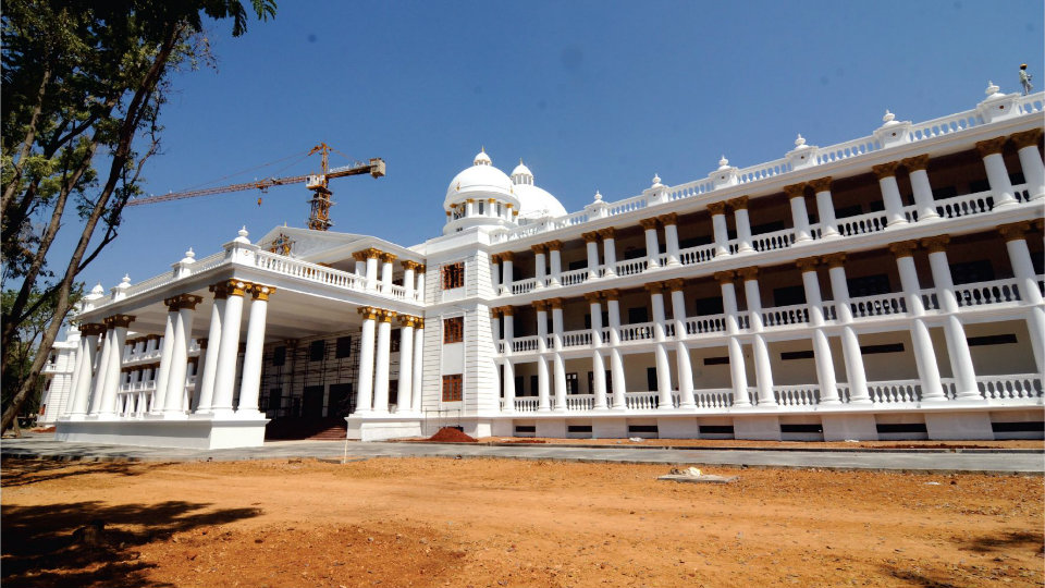 A touch of Lalitha Mahal Palace