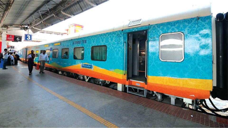 Increase frequency of Mysuru-Udaipur Palace Queen Express from Weekly to Bi-weekly