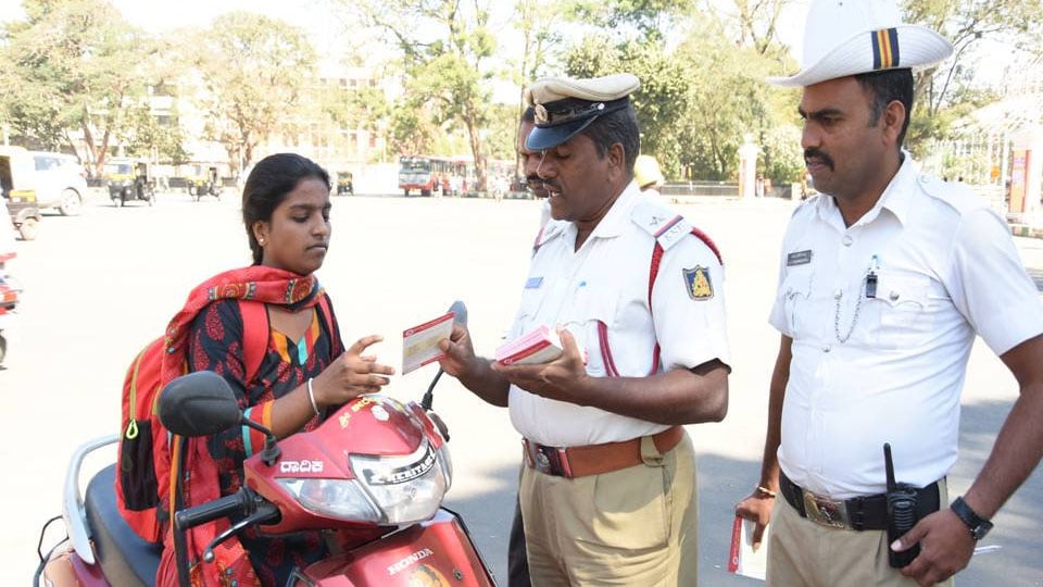 Traffic Police launch Friendly enforcement drive