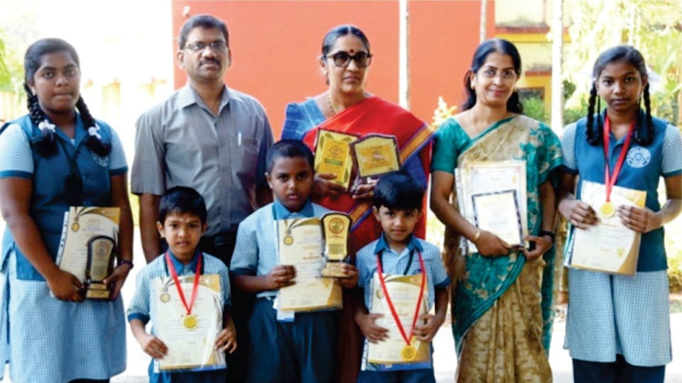 Excels in National Talent Quest Exam