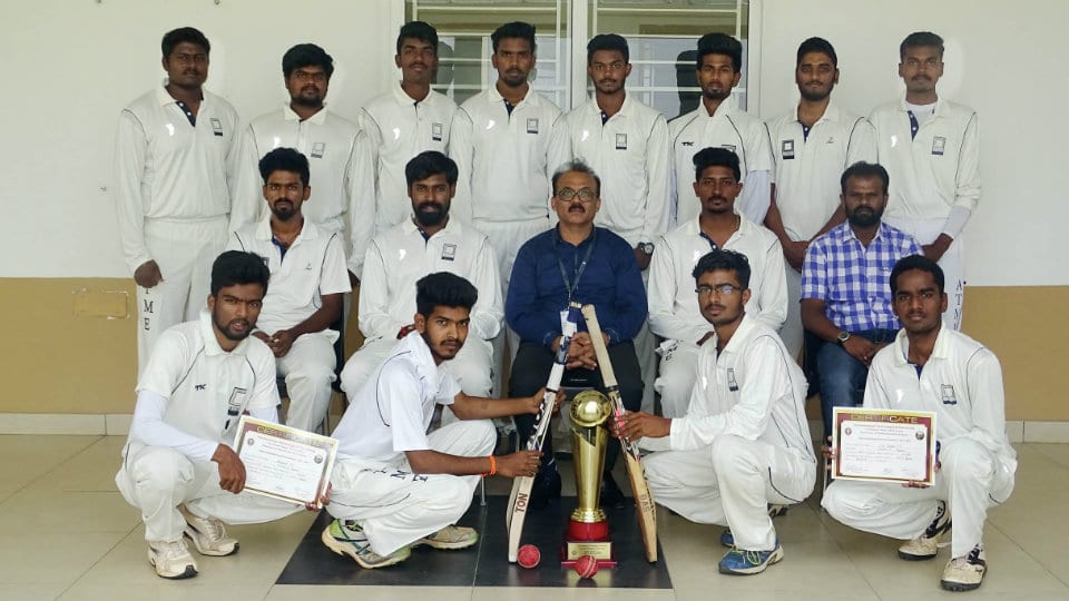 Winners of VTU Inter-Collegiate Cricket Championship 2018-19
