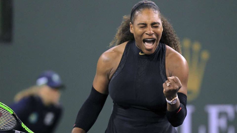 Serena Williams wins in WTA tour return