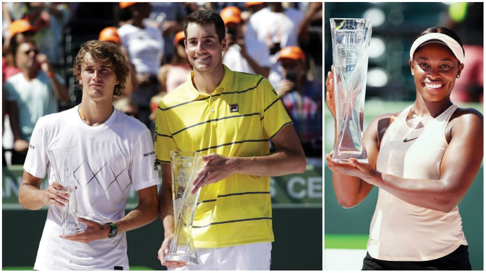 John Isner upsets Alexander Zverev to win Miami Open Title
