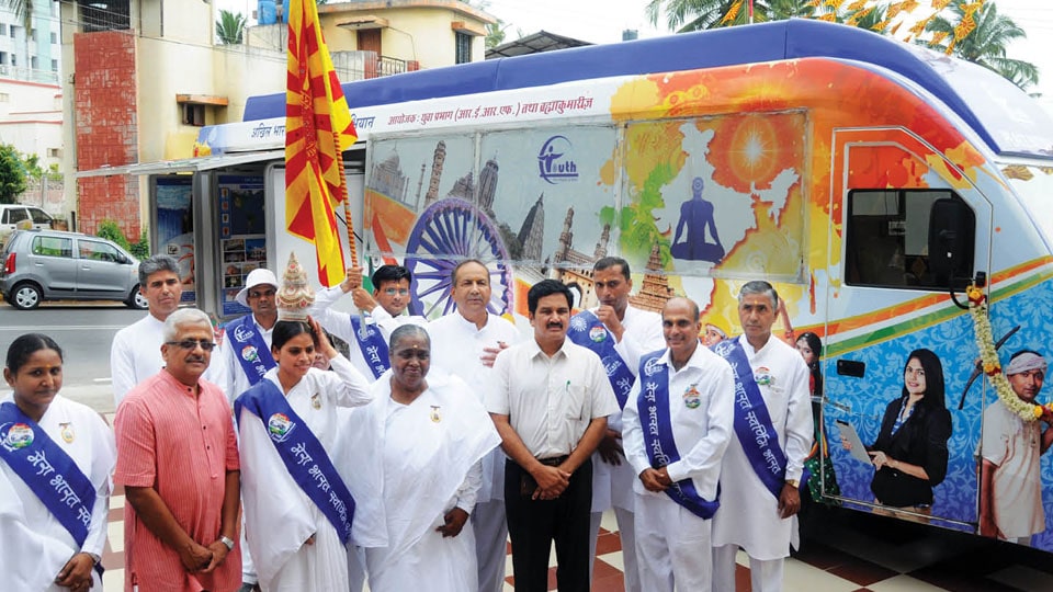 ‘My India Golden India’ Exhibition Bus rally in city this evening
