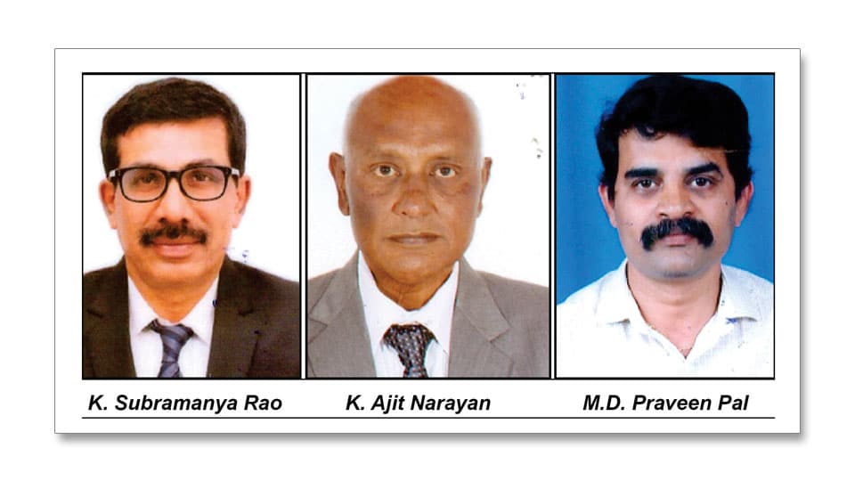 Newly-elected office-bearers of Builders Association of India