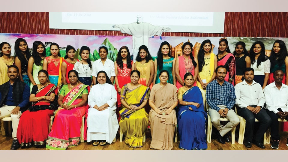 Teresian College felicitates outgoing sports students