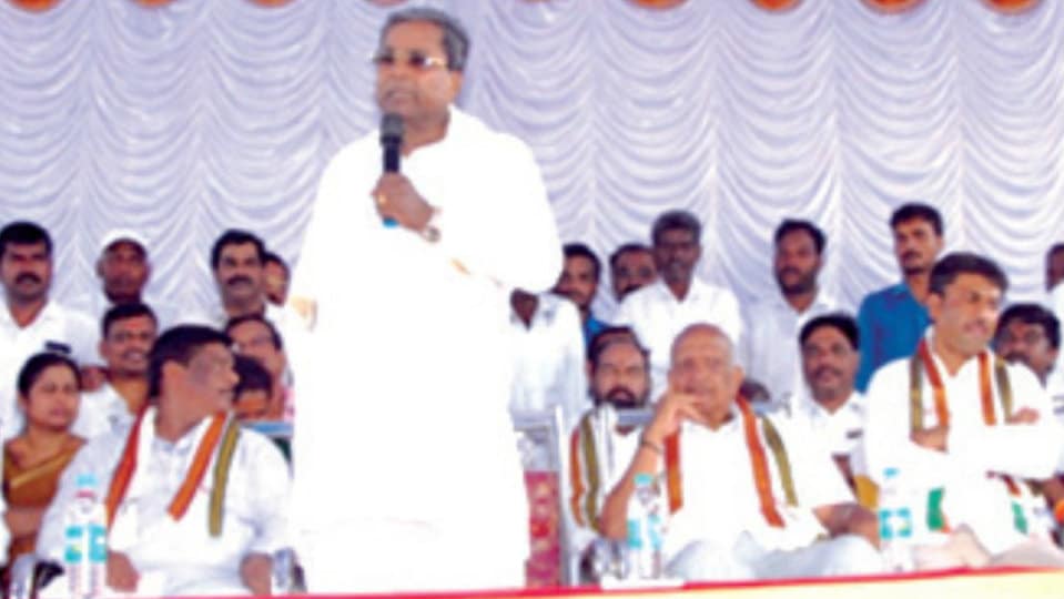 Congress has given seven tickets to Bhovi community: Siddharamaiah