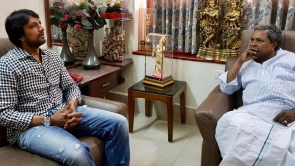 After meeting HDK, actor Sudeep meets CM