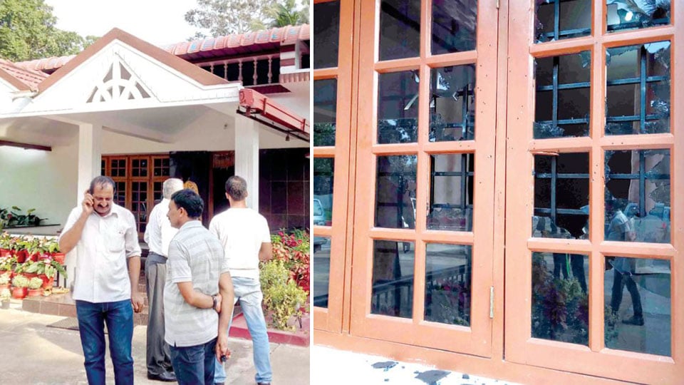 Gun shots fired at BJP leader’s house in South Kodagu