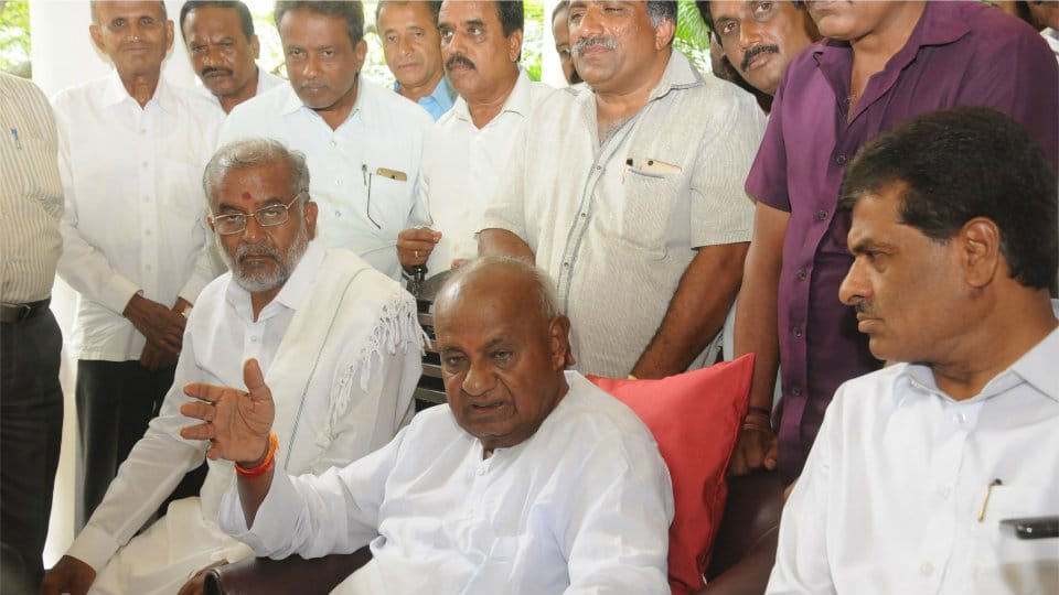 JD(S) will come to power, asserts H.D. Deve Gowda