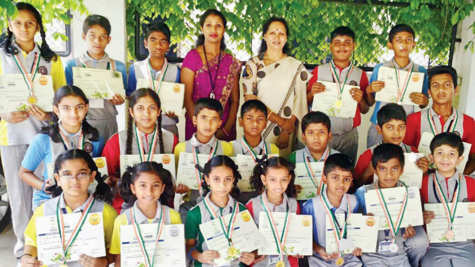 Students excel in Nature Olympiad