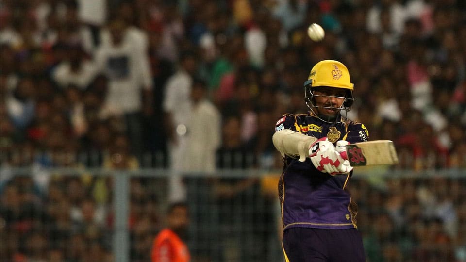 Sunil Narine sets the ball rolling for KKR’s win