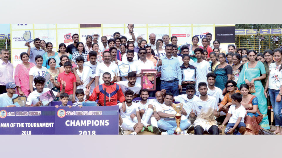 Chendanda Family retains Kulletira Hockey Cup