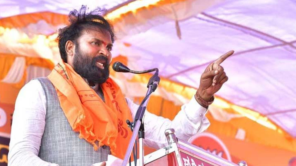 Sriramulu warns of BJP aggression