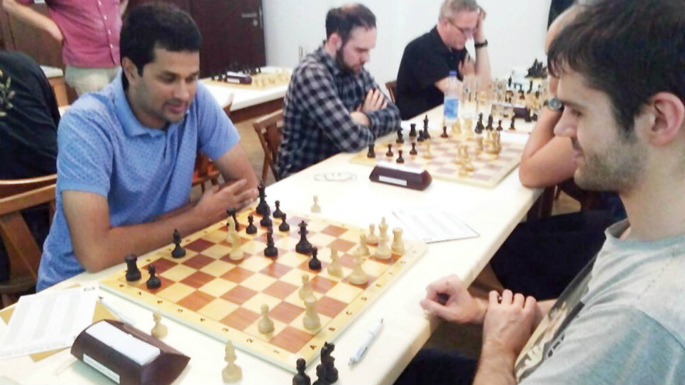 Bavaria Donau Cup Open Chess: Mysuru’s Vijayeendra finishes second