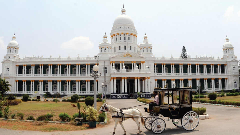 Sound and Light Show at Lalitha Mahal Palace, Town Hall for Dasara
