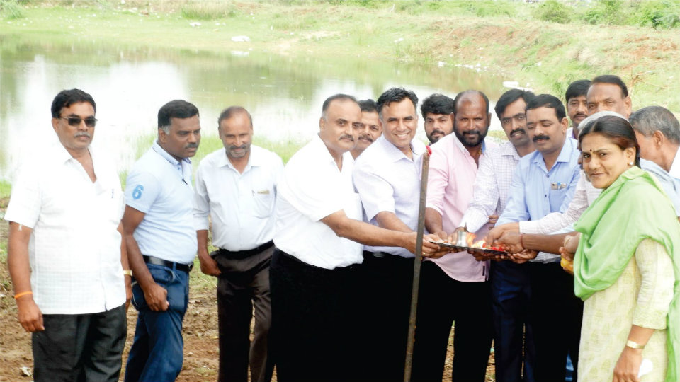 CII launches Project Mysuru Water Positive-2021 at Kempegowdana Katte Lake