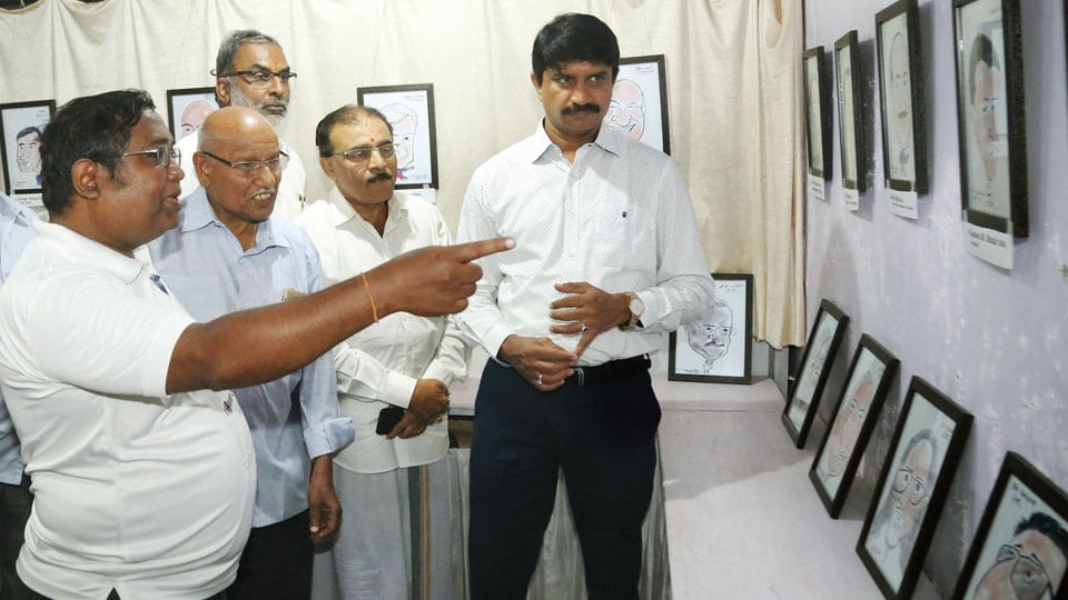 Caricature expo by SOM cartoonist marks World Cartoonists Day