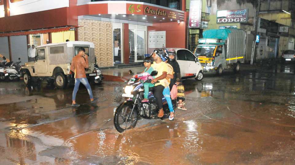 Craters surface after rains: Gaping holes a nightmare for motorists