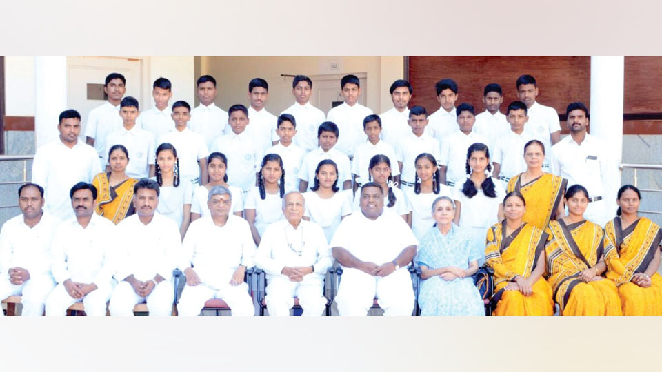 Sri Sathya Sai Baba Higher Primary and High School excels