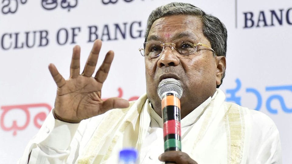 Give suggestions, don’t make allegations, BJP leaders tell Siddharamaiah