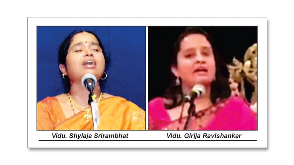 Two Karnatak vocal concerts on May 11