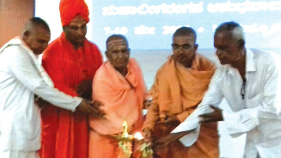 Four-day Spiritual Study camp held at Suttur