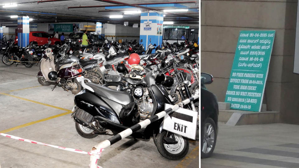 Pay for Mall Parking: High Court stays MCC’s don’t pay to park rule