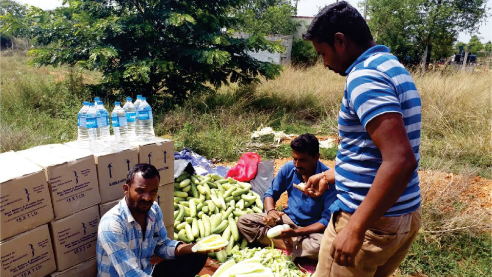 Vendors make hay, Netas shy away
